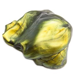 Intelligent putty 'Super-Olievlek' soort 'Flip-Flop', groen-goud-zwart
