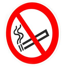 Verbodsbordjes magnetisch roken verboden