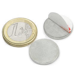 Metalen schijfje zelfklevend