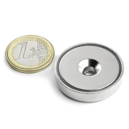 CSN-HT-32, Countersunk pot magnet, Ø 32 mm, strength approx. 30 kg