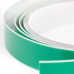M-FERROTAPE, Metaalband zelfklevend wit, zelfklevende hechtoppervlak voor magneten, breedte 35 mm
