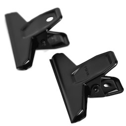 M-85, Pinza de oficina 95 mm, de metal, negras, 2 uds., ¡no son imanes!