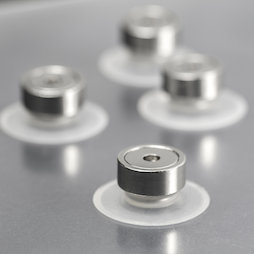 M-SN-04, Zuignapmagneet Ø 30 mm extra sterk, met potmagneet met inwendig schroefdraad Ø 20 mm