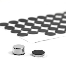 M-SIL-15, Siliconschijfjes Ø 15 mm, zelfklevend, 60 stuks per set