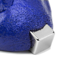 M-PUTTY-FERRO/blue, Intelligent putty magnetisch, ferromagnetische klei, blauw, levering zonder magneet