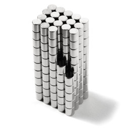 Schijfmagneet Ø 2 mm, hoogte 2 mm