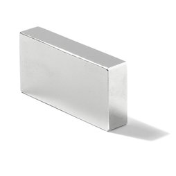 Q-46-30-10-N, Blokmagneet 46 x 30 x 10 mm, neodymium, N40, vernikkeld