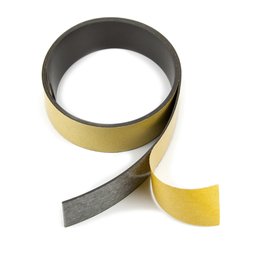 MT-30-STIC, Magneettape ferriet 30 mm, zelfklevend magneetband, rollen à 1 m / 5 m / 25 m
