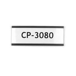 Magnetische etiketten 80 x 30 mm