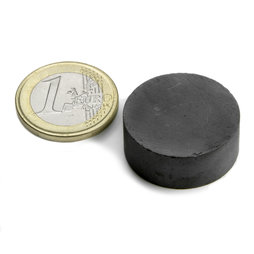 Schijfmagneet Ø 25 mm, hoogte 10 mm