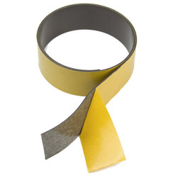MT-40-STIC, Magneettape ferriet 40 mm, zelfklevend magneetband, rollen à 1 m / 5 m / 25 m