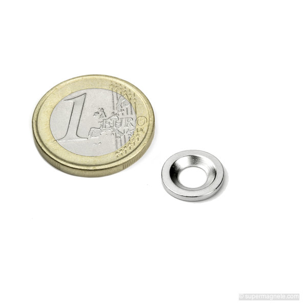 Disco metálico con taladro avellanado Ø 12 mm
