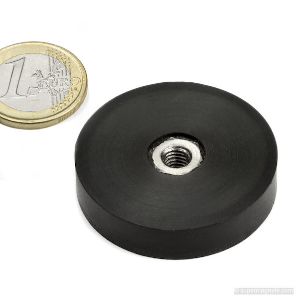potmagneet met rubber coating