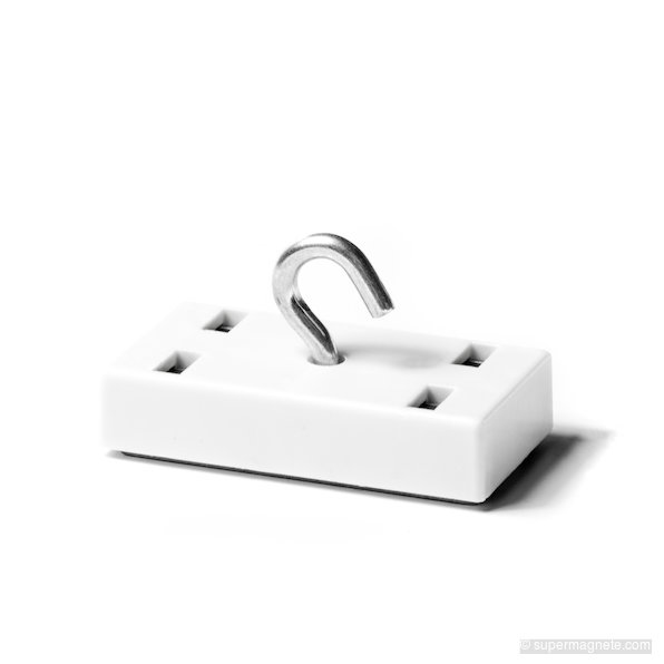 Plafondmagneet rechthoekig met haak